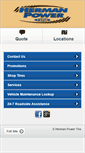 Mobile Screenshot of hermanpowertire.com
